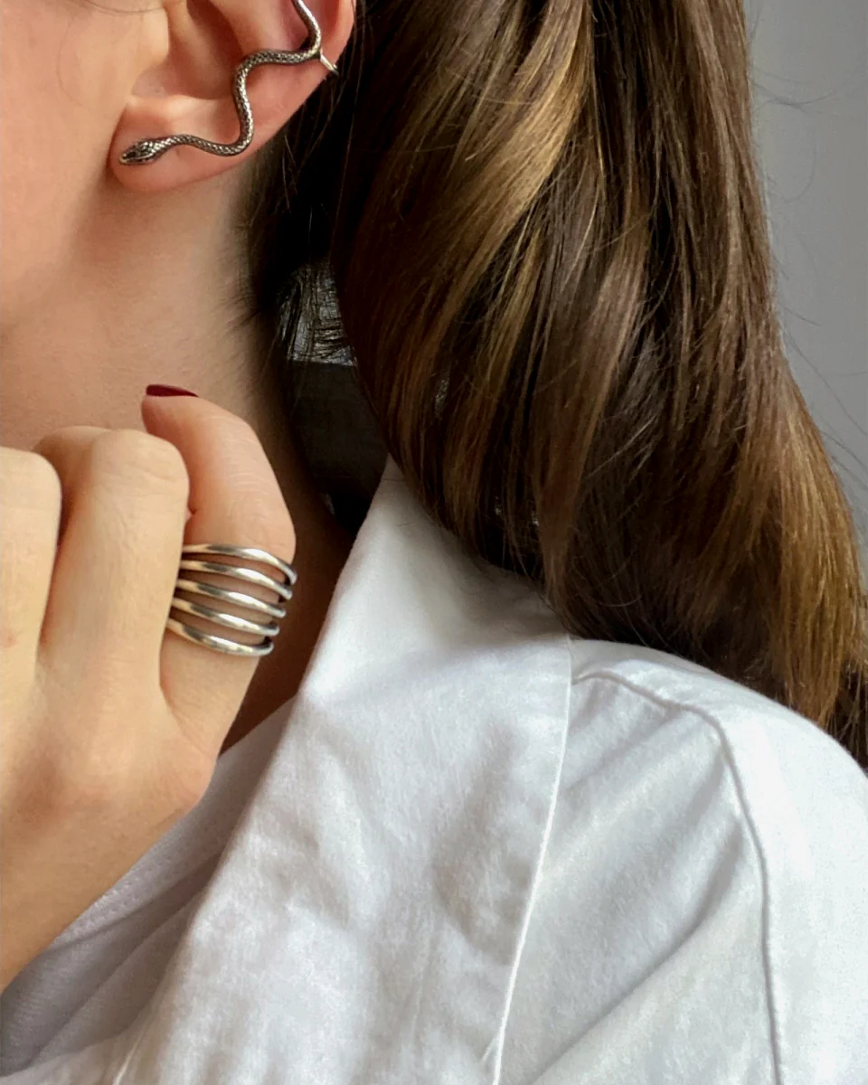 BAGUE 5 HOOPS - Image 6