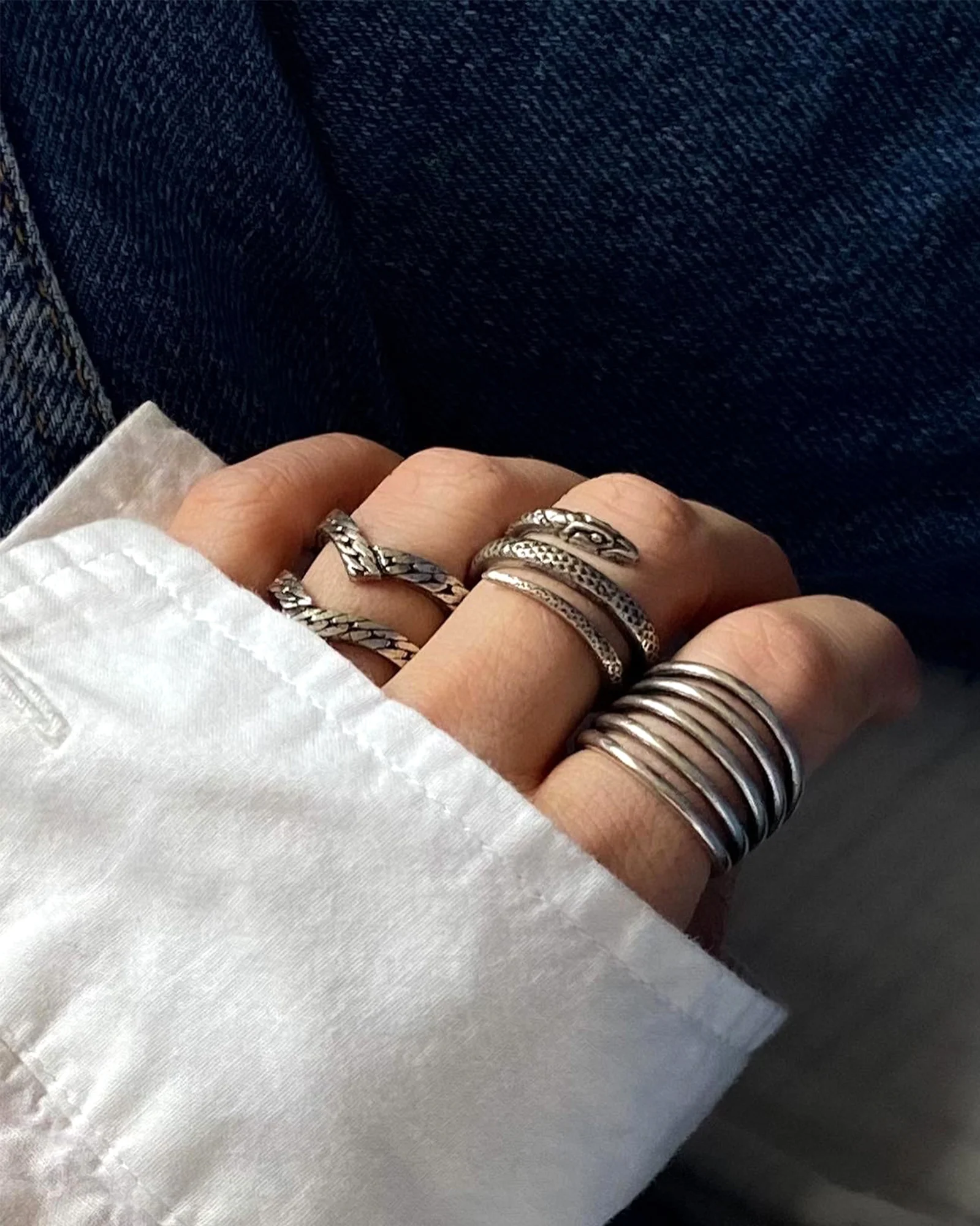 BAGUE 5 HOOPS - Image 7