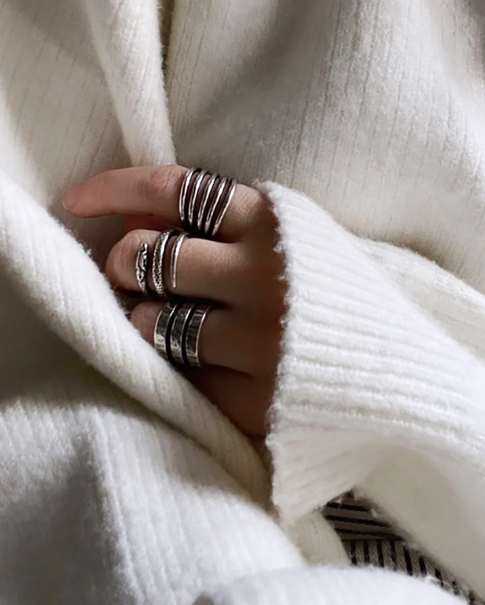 BAGUE 5 HOOPS - Image 8