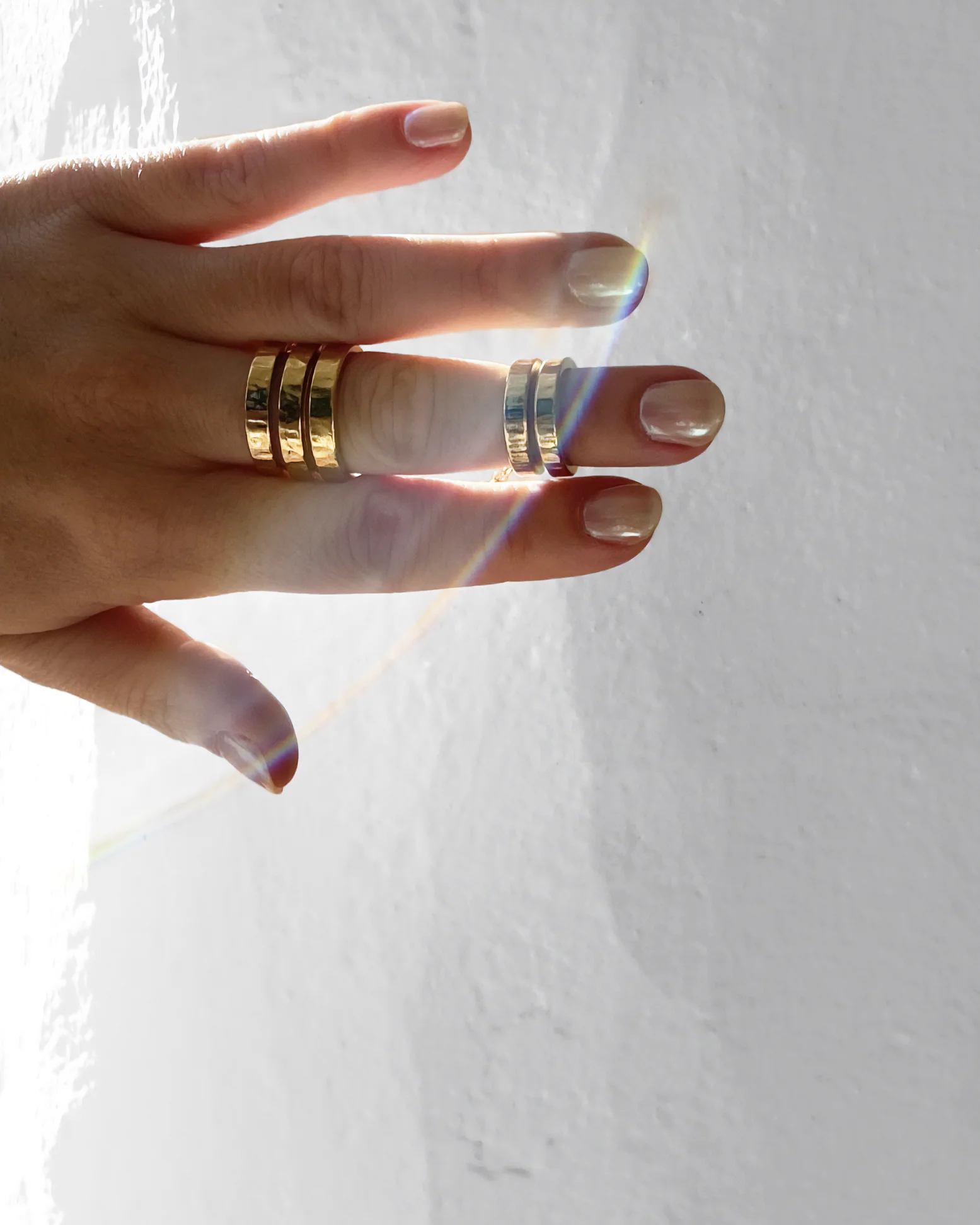 BAGUE ARTICULÉE CISELÉE - Image 2