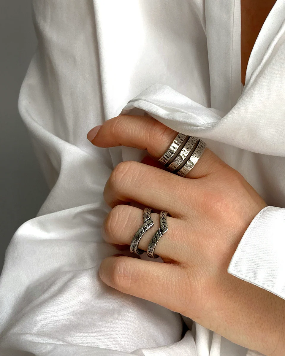 BAGUE CISELÉE - Image 7