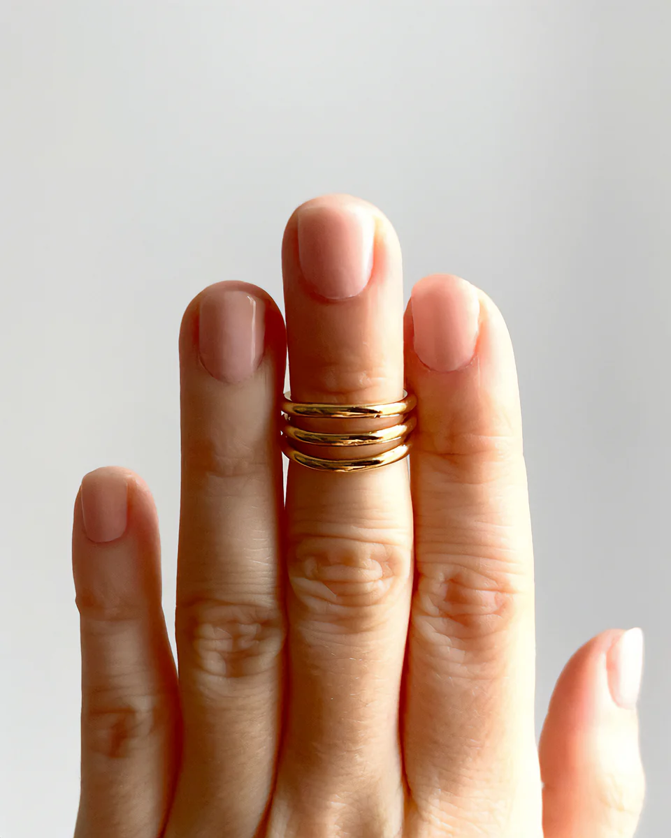 BAGUE DE PHALANGE 3 HOOPS - Image 2