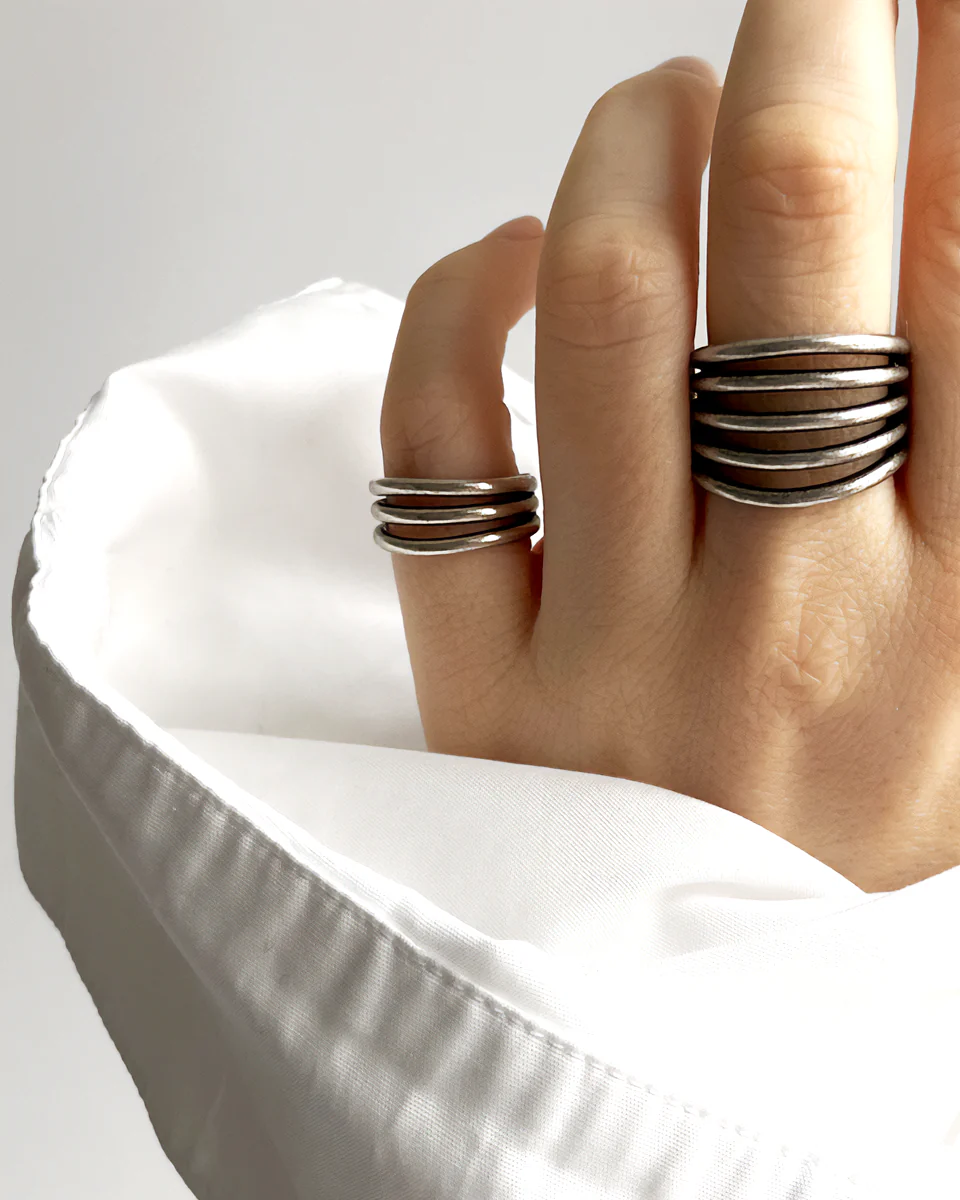 BAGUE DE PHALANGE 3 HOOPS - Image 2