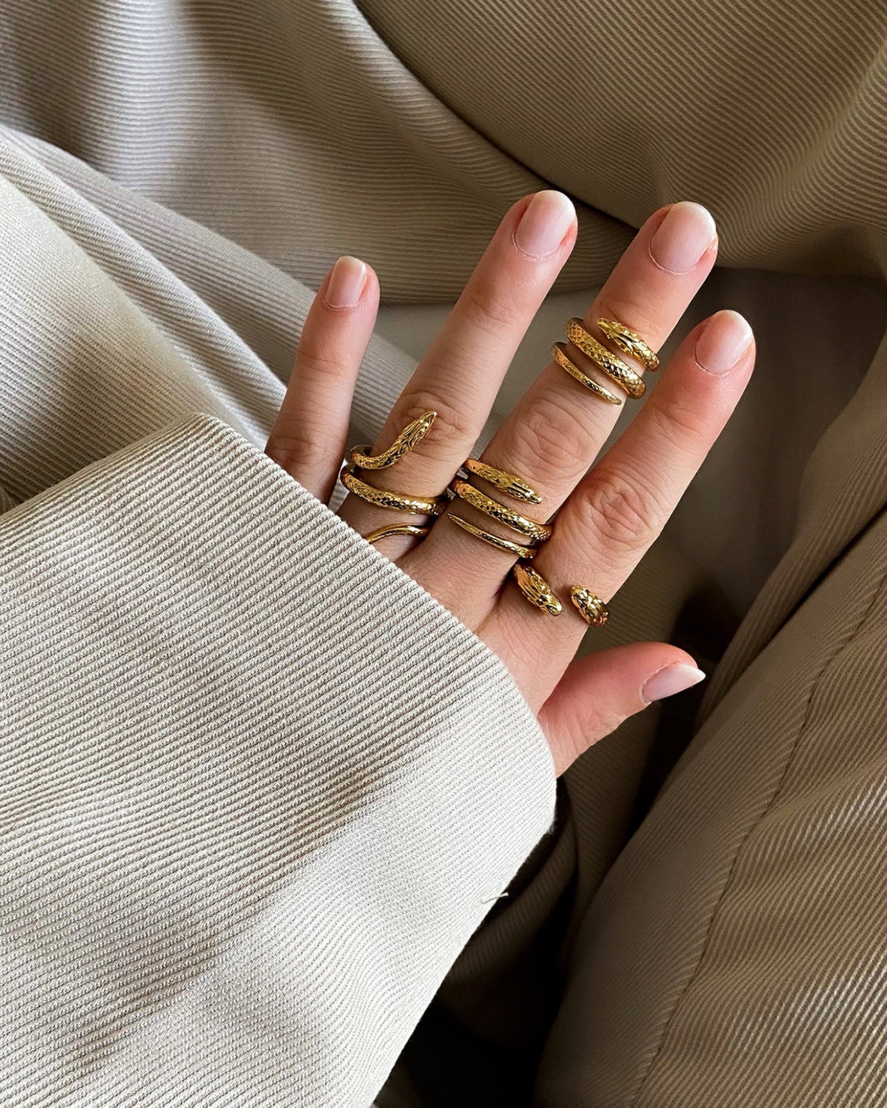 BAGUE DE PHALANGE SNAKE - Image 3