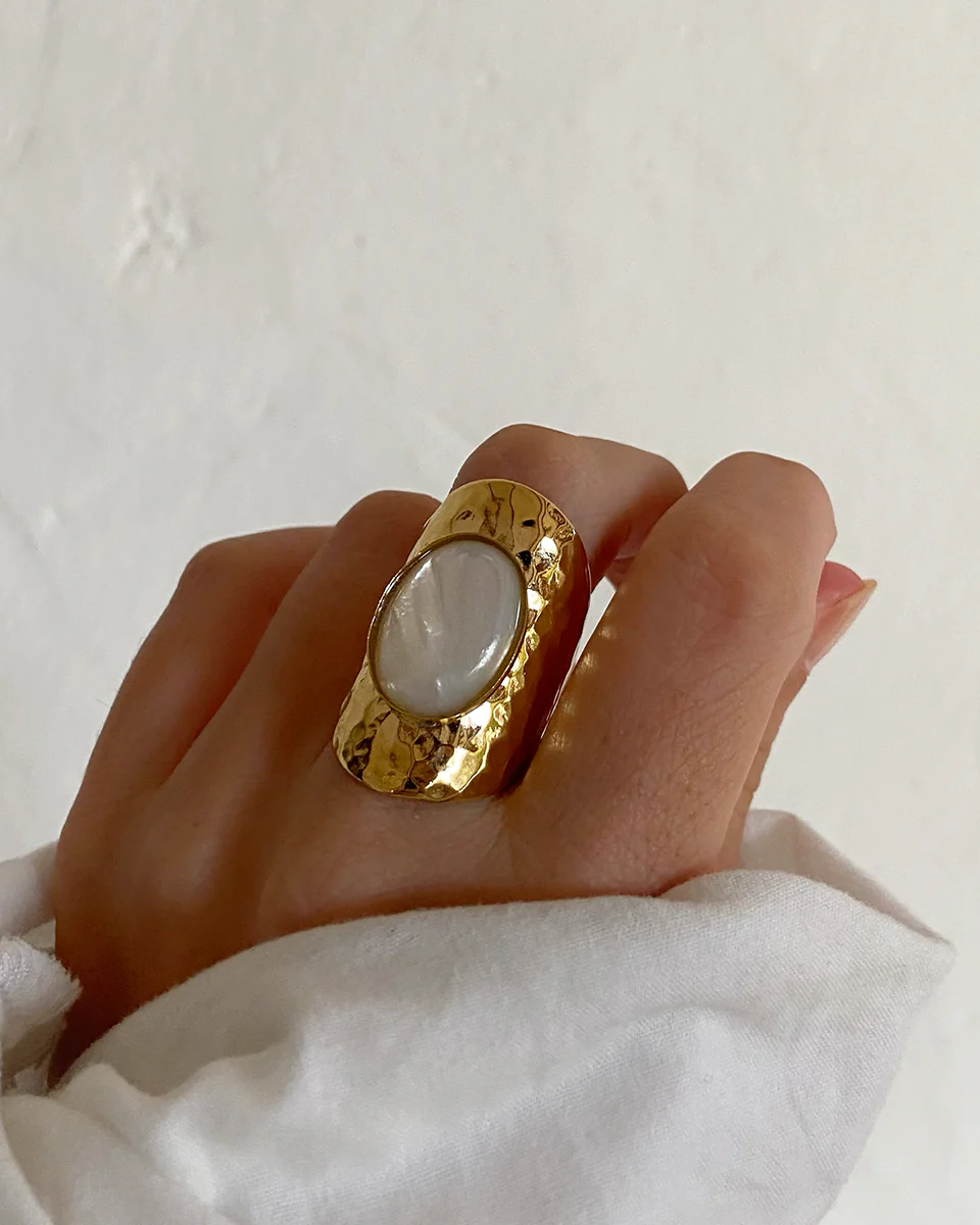 BAGUE METAL STONE - Image 2