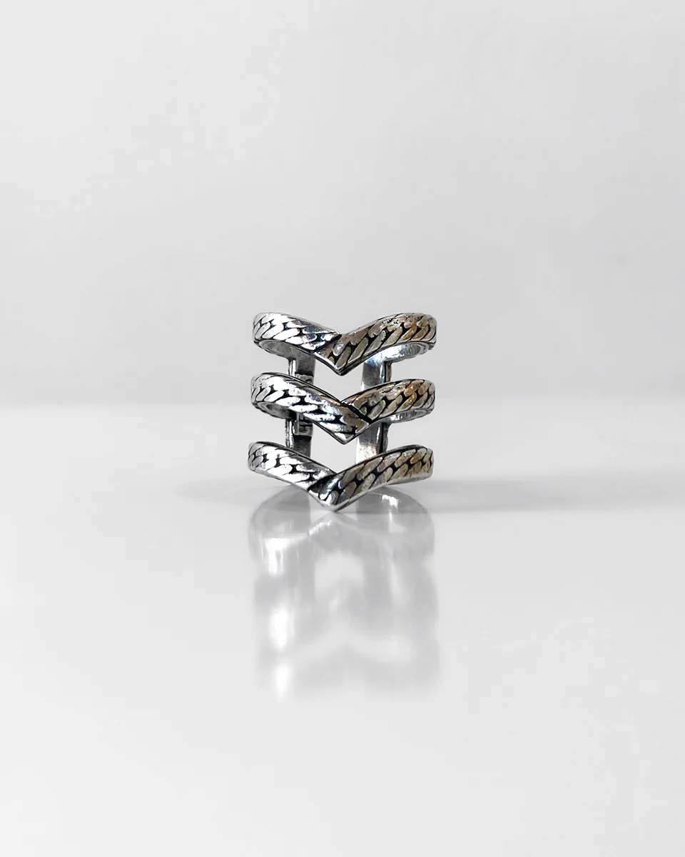 BAGUE POINTE 3 RANGS - Image 3