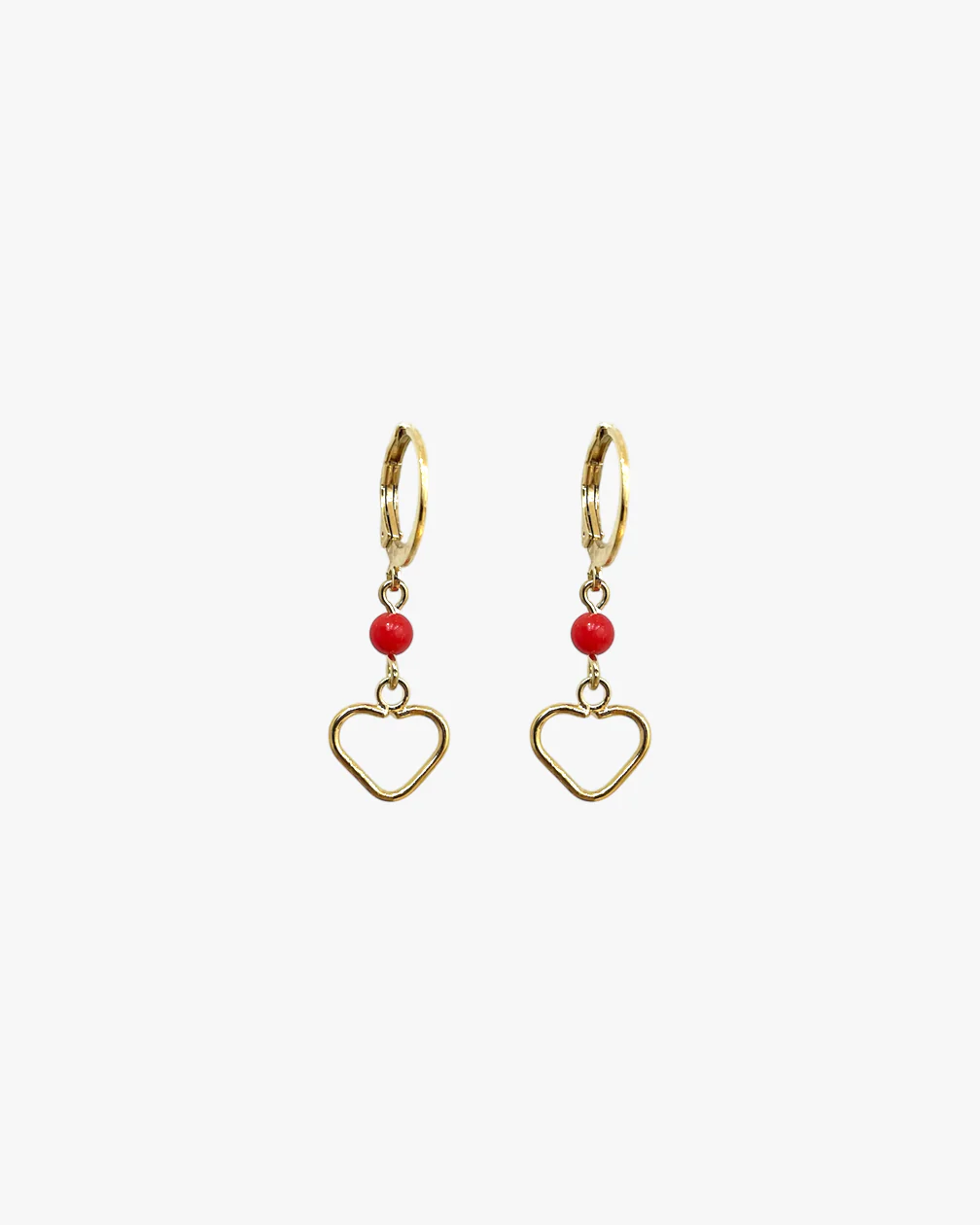 BOUCLES COEUR PIERRE