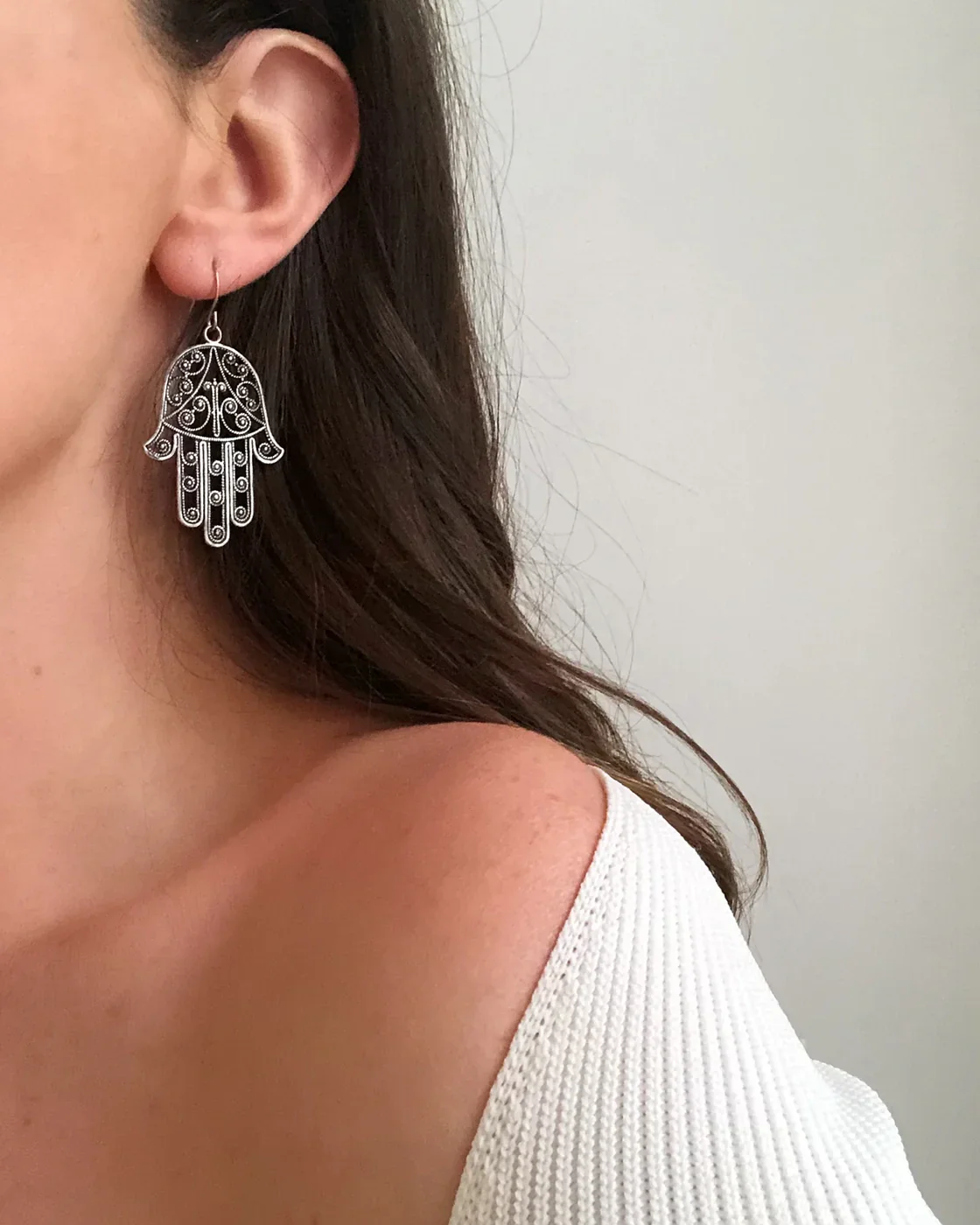 BOUCLES D'OREILLES MAIN - Image 2