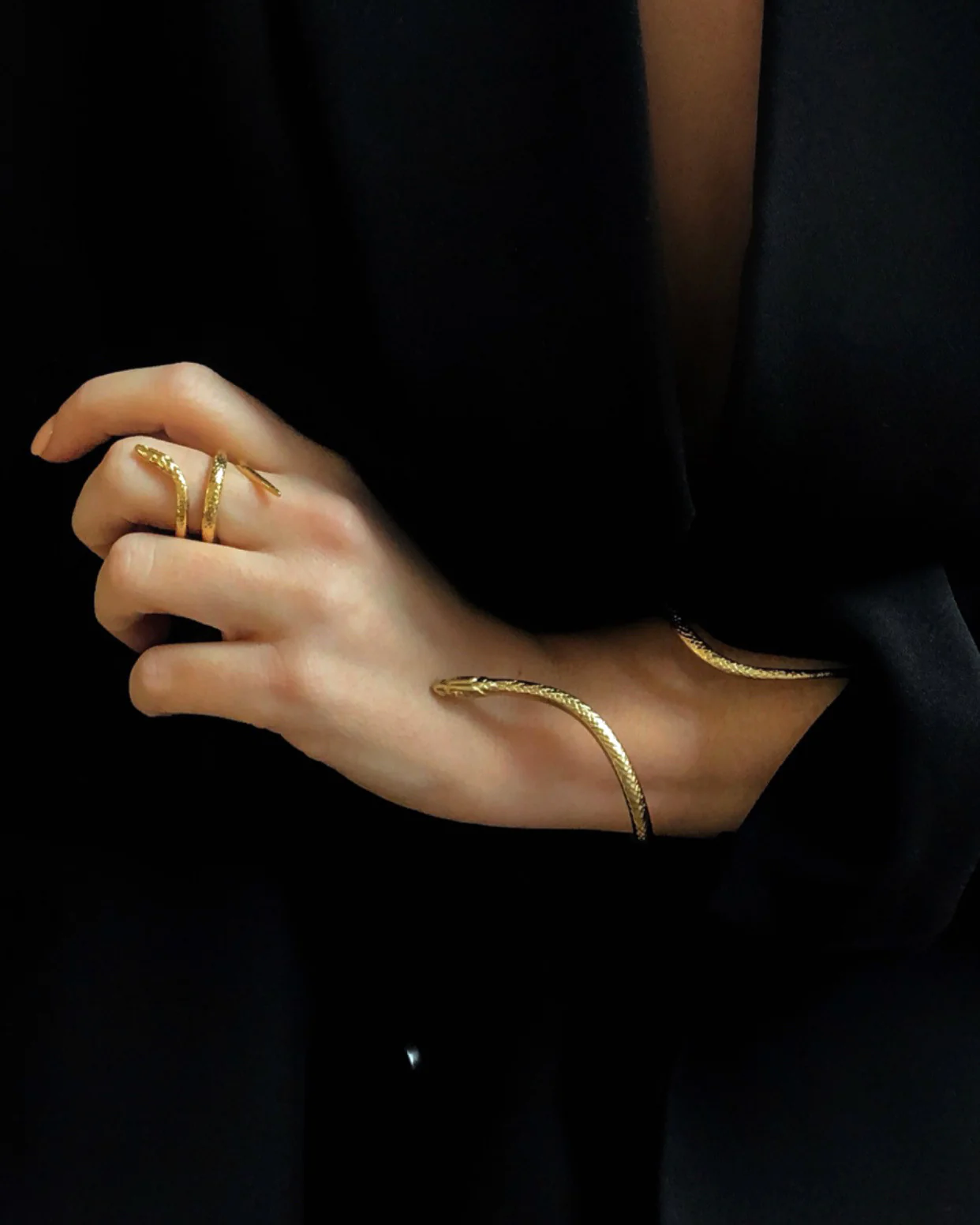 BRACELET ENROULÉ SNAKE - Image 10