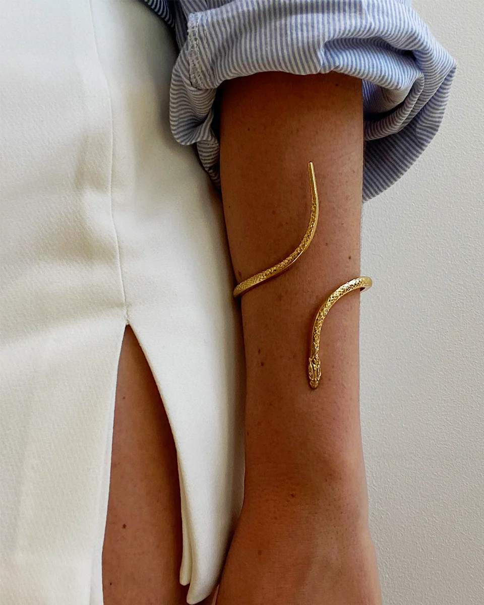 BRACELET ENROULÉ SNAKE - Image 8