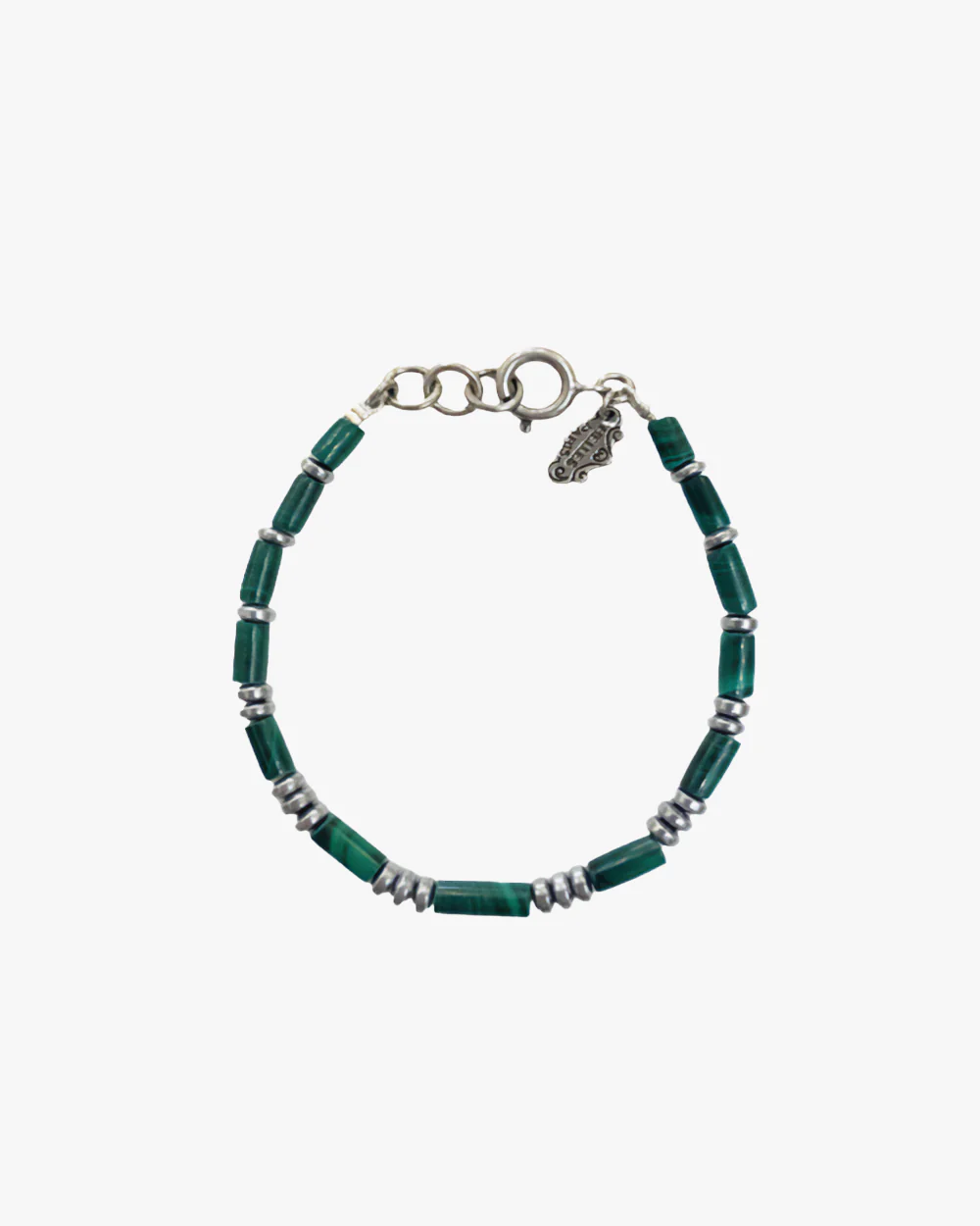 BRACELET MALACHITE - HEMATITE