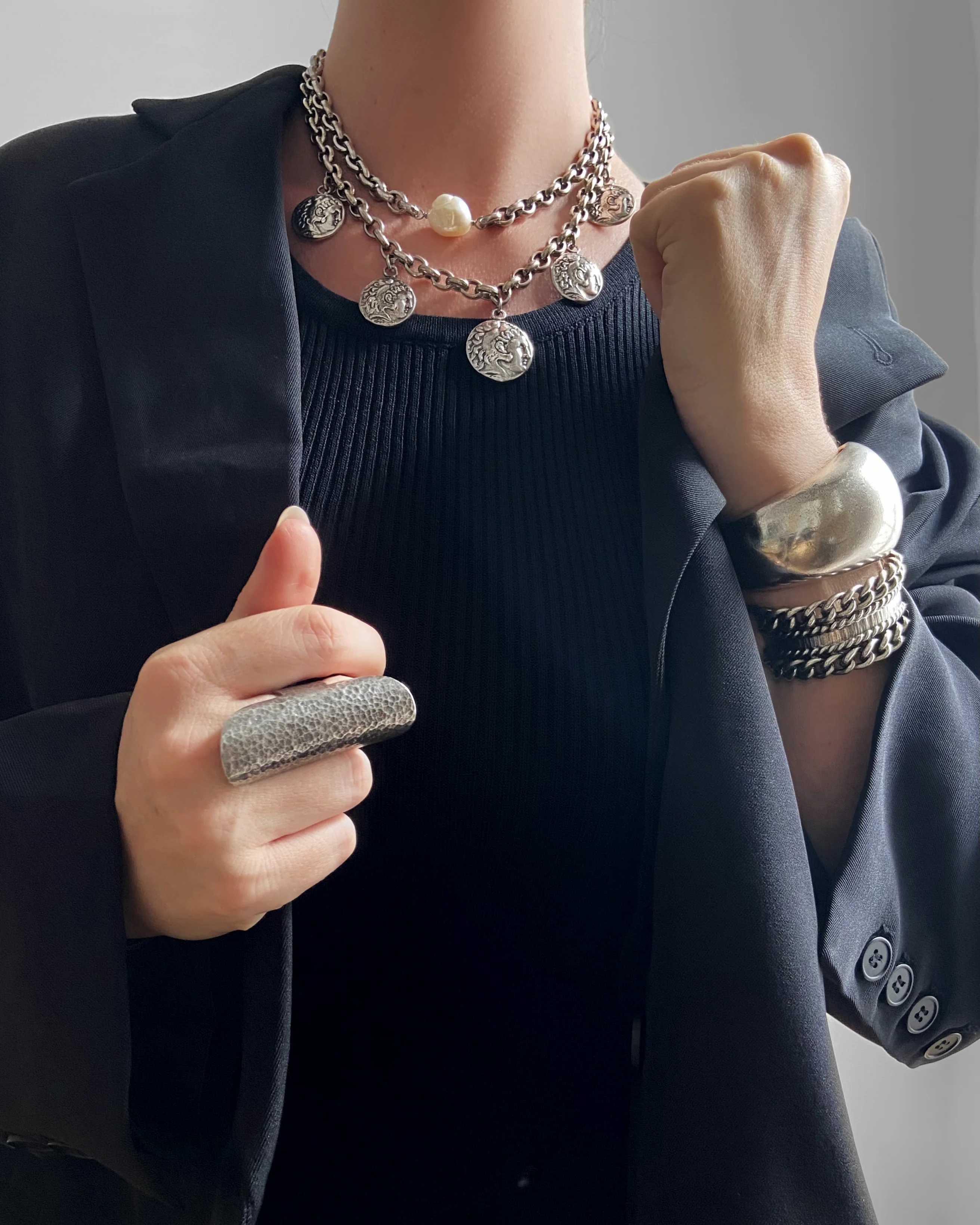 COLLIER 5 MÉDAILLES - Image 3