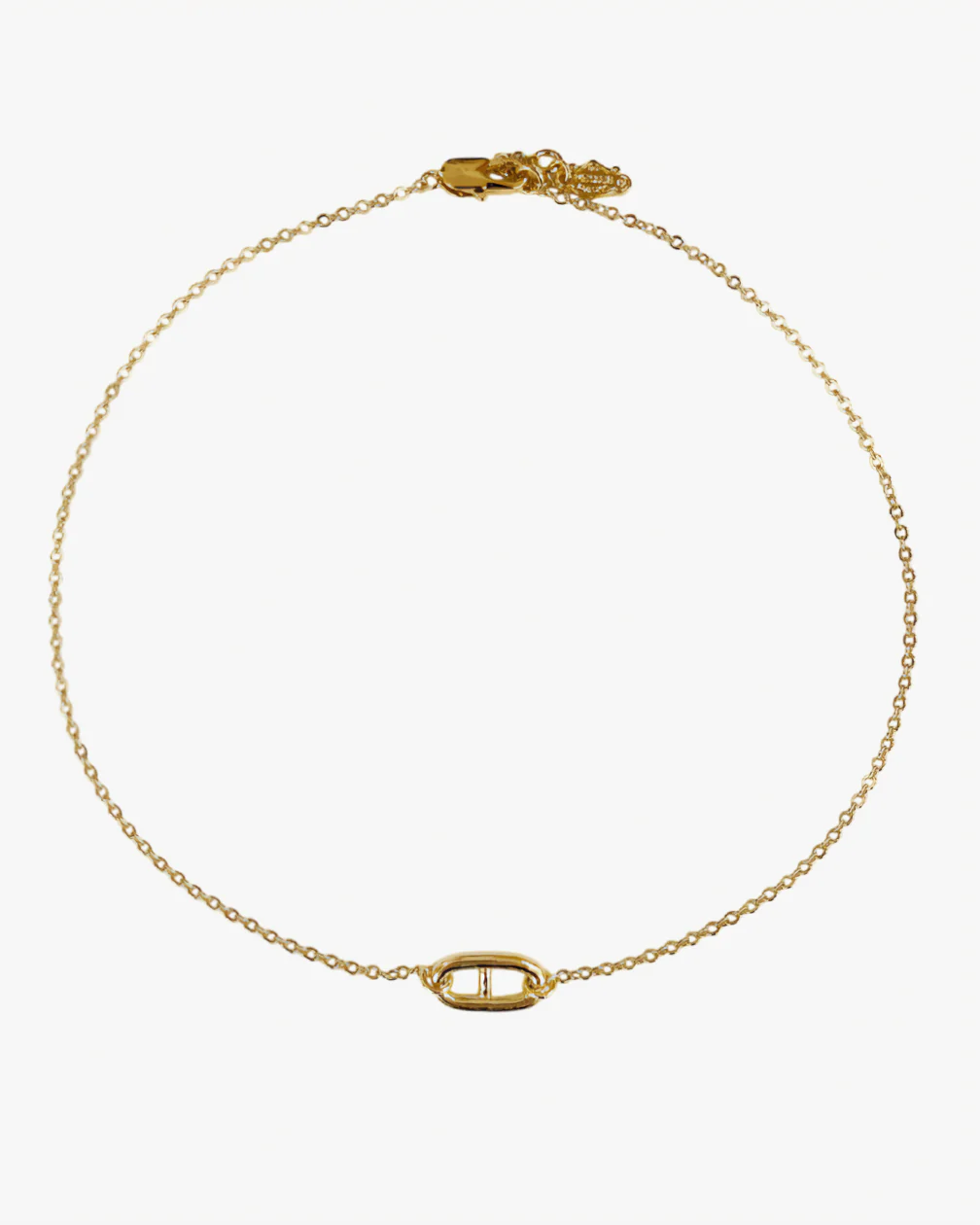 COLLIER CHAINE ENCHAINÉE