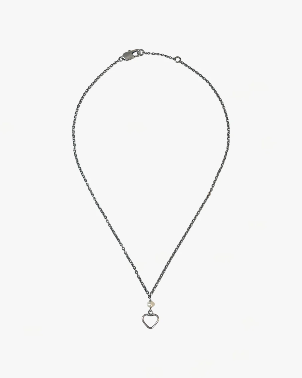 COLLIER PERLE COEUR