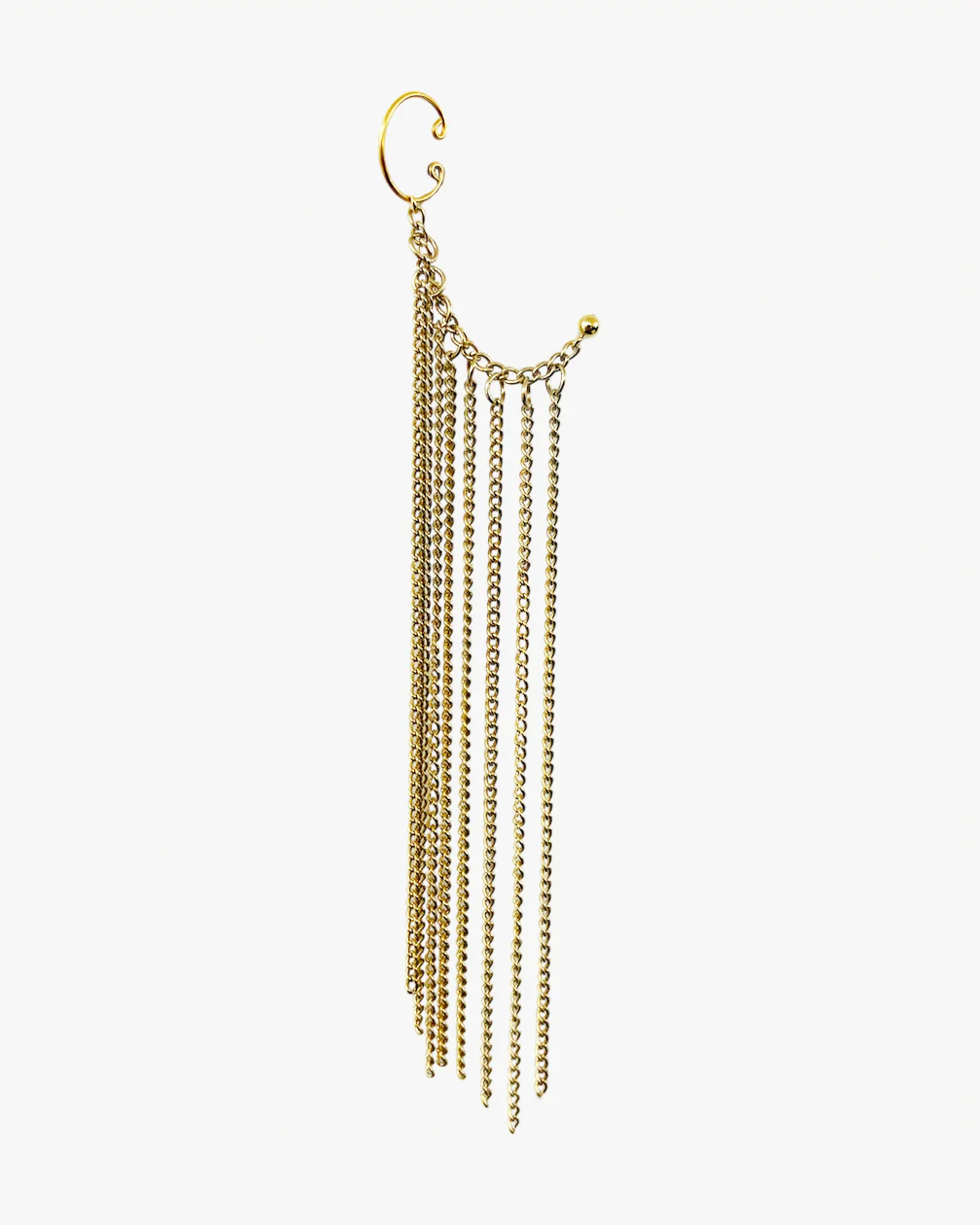 EAR CUFF FRANGE LONGUE