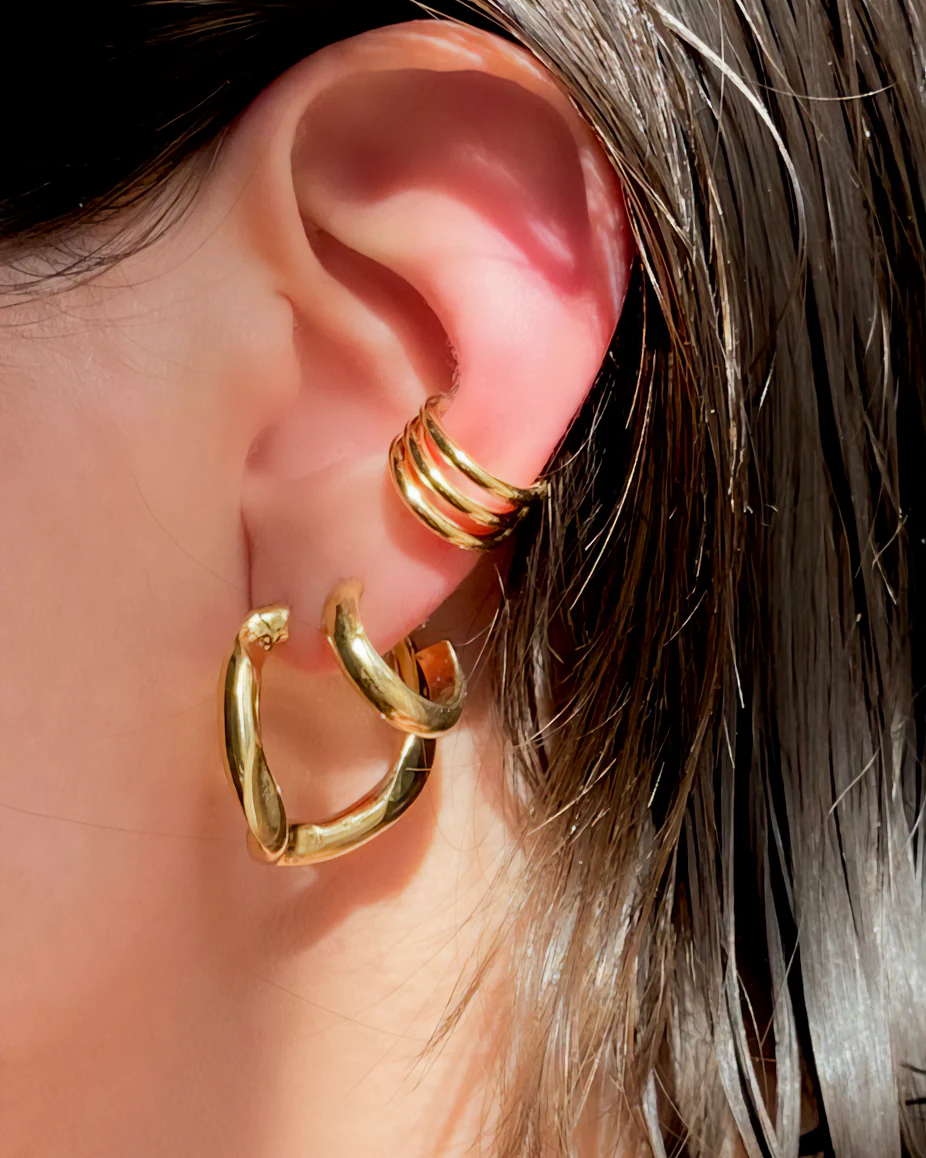 EAR CUFF HOOPS - Image 5