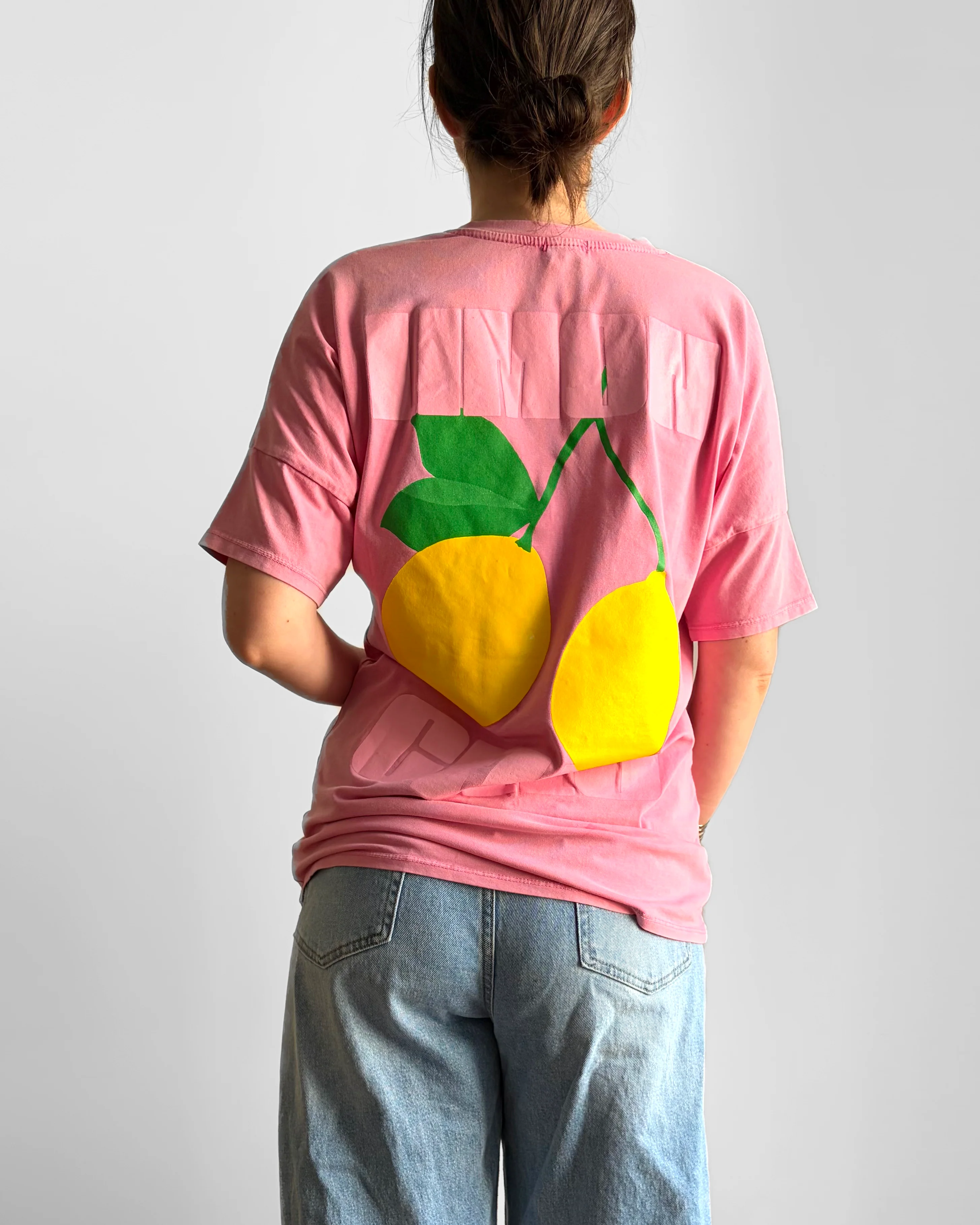 TEE SHIRT CITRON COL V - Image 3