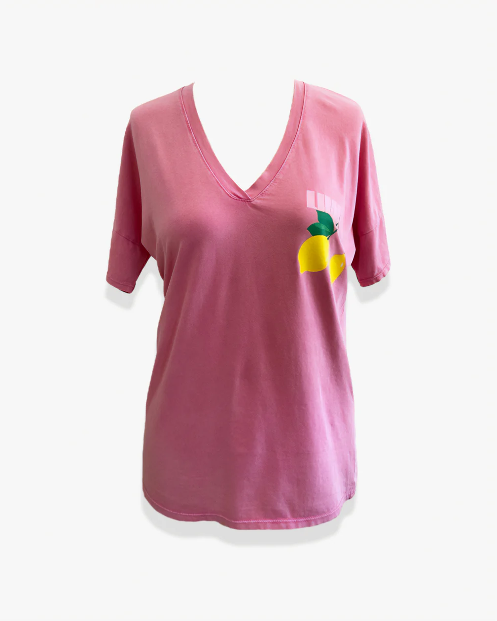 TEE SHIRT CITRON COL V - Image 5